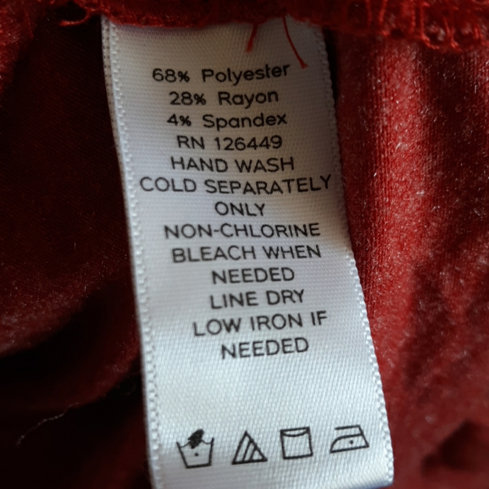 Marc Bouwer Open Style Ruffle Cardigan Orange - Picture 5 of 6